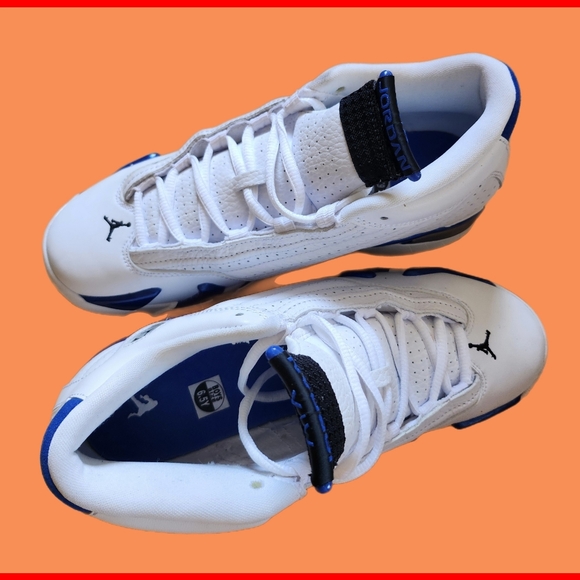 NIKE AIR JORDAN YOUTH AIR 14 RETRO 487524 HYPER ROYAL SIZE 6.5 YOUTH - Picture 5 of 10